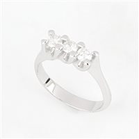 Anello Donna in Oro bianco Diamante ANPZ1292.052